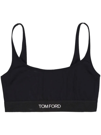 Signature Logo-Tape Bralette