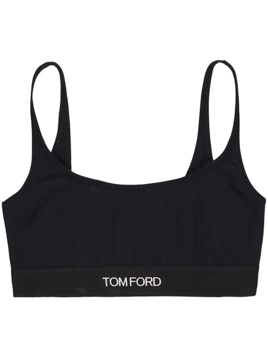 Signature Logo-Tape Bralette