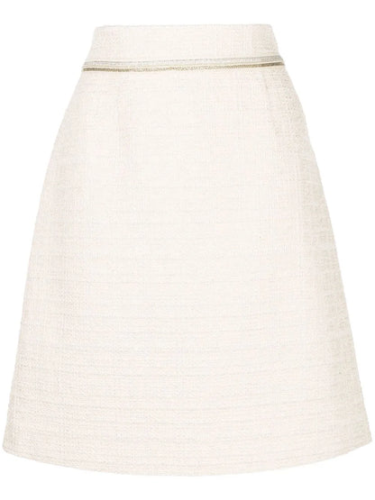 Tweed A-Line Skirt