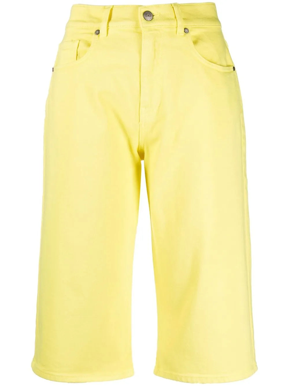 Long-Length Denim Shorts