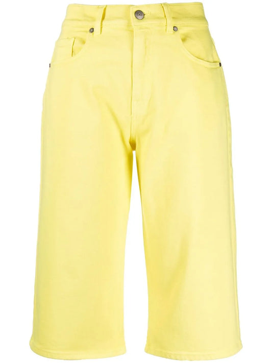 Long-Length Denim Shorts