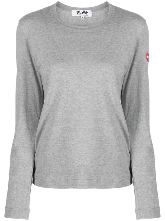 Invader Pixelated-Appliqué T-Shirt