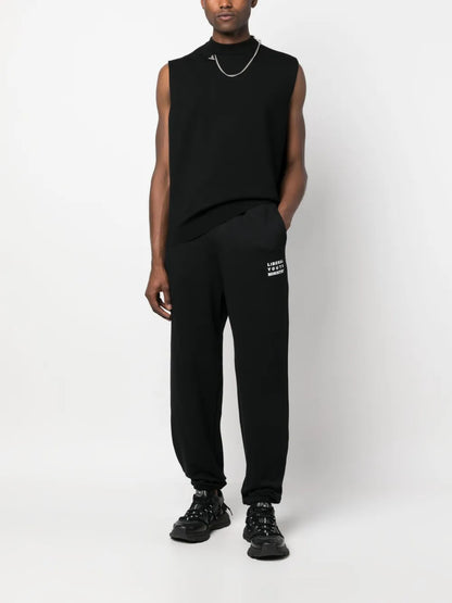 Logo-Print Cotton Track Pants