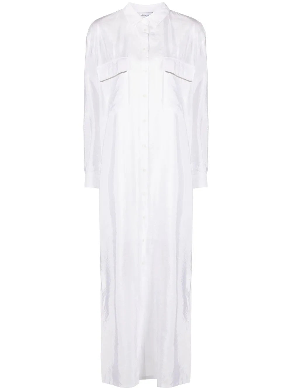 Side-Slits Shirt Dress