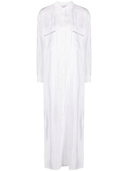 Side-Slits Shirt Dress