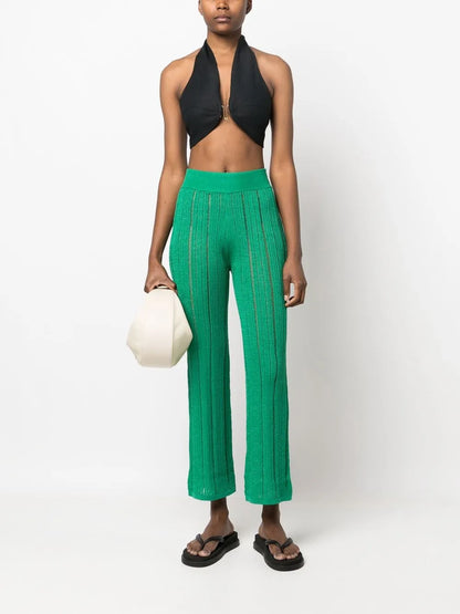 Halterneck Crop Top