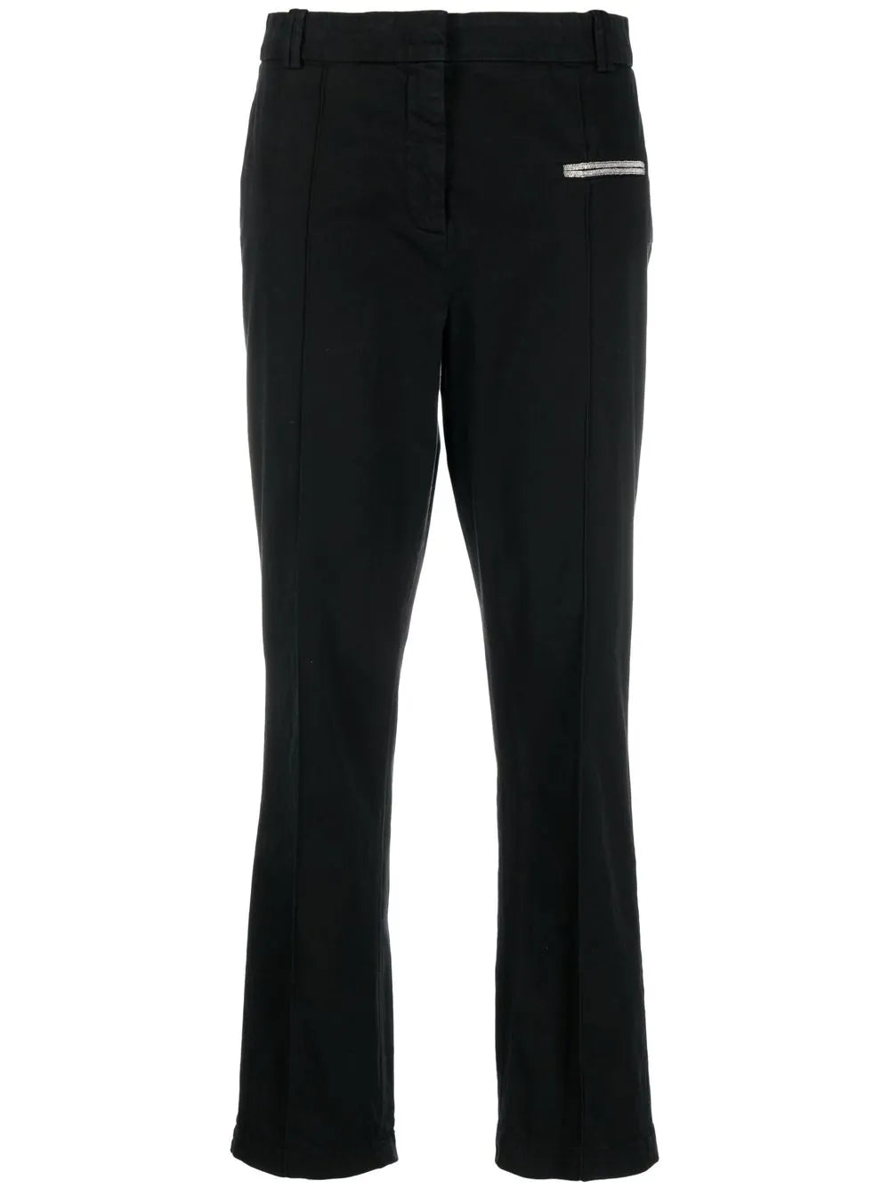 Straight-Leg Trousers