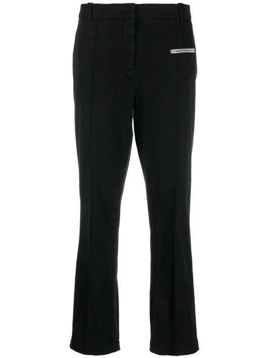 Straight-Leg Trousers