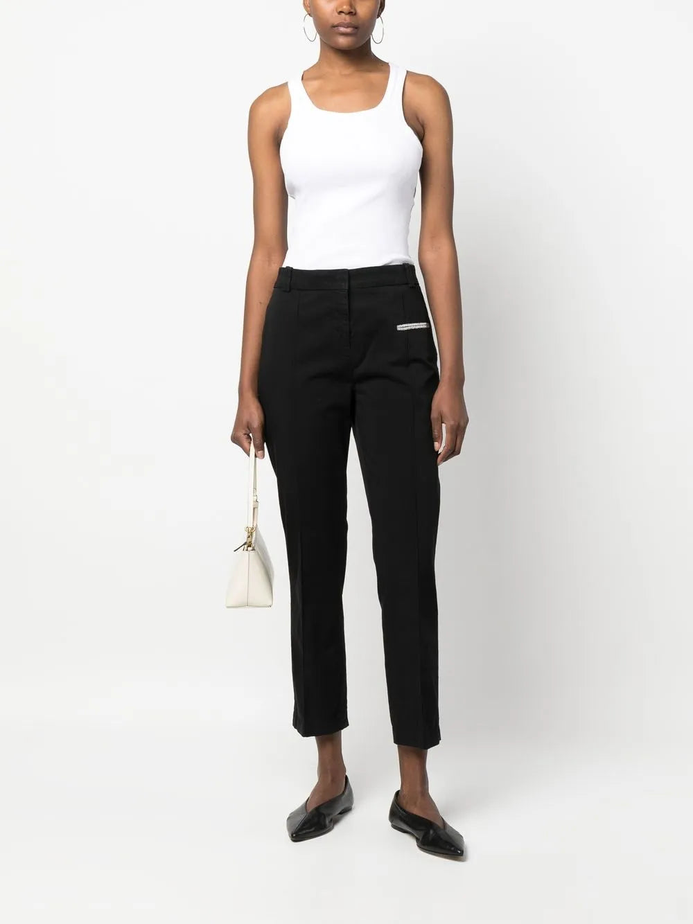 Straight-Leg Trousers