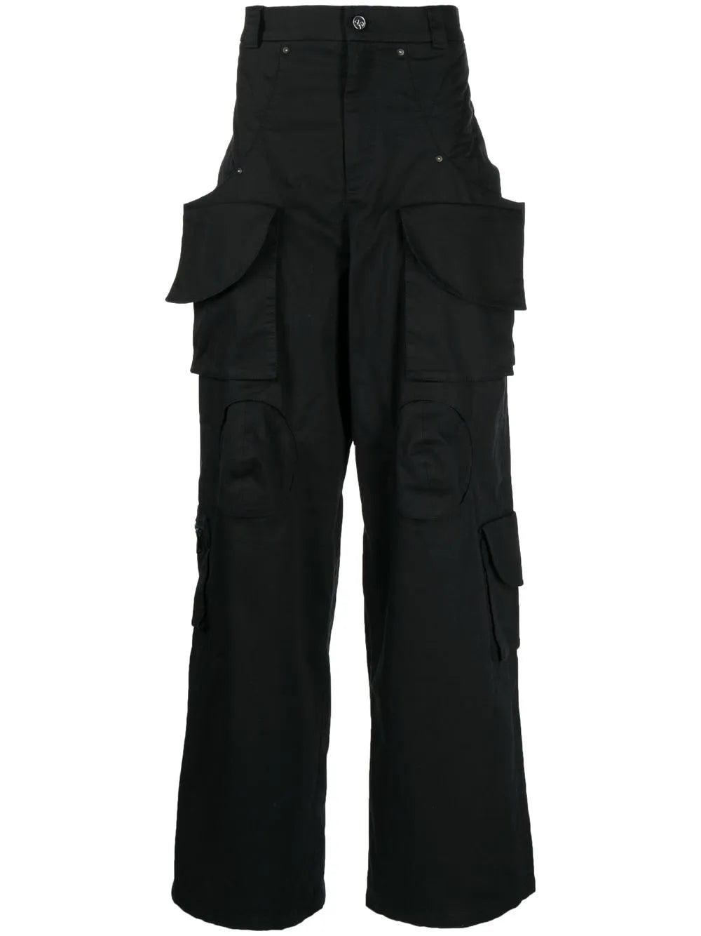 Cargo-Pocket Detail Trousers