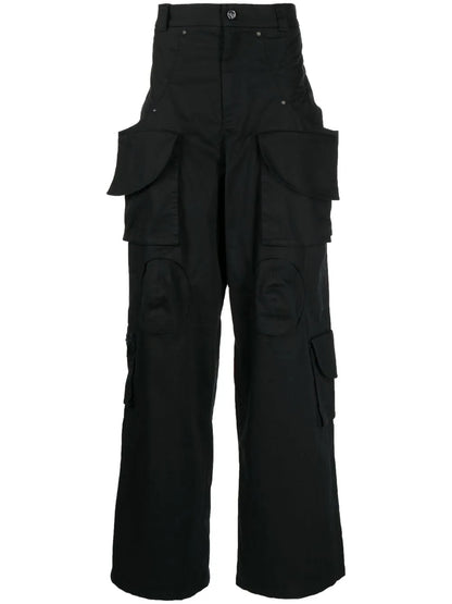 Cargo-Pocket Detail Trousers
