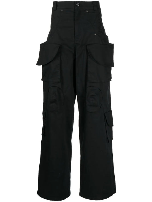 Cargo-Pocket Detail Trousers