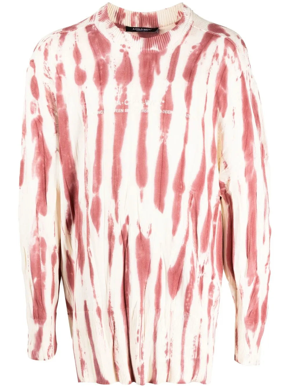 Tie-Dye Logo-Print Jumper