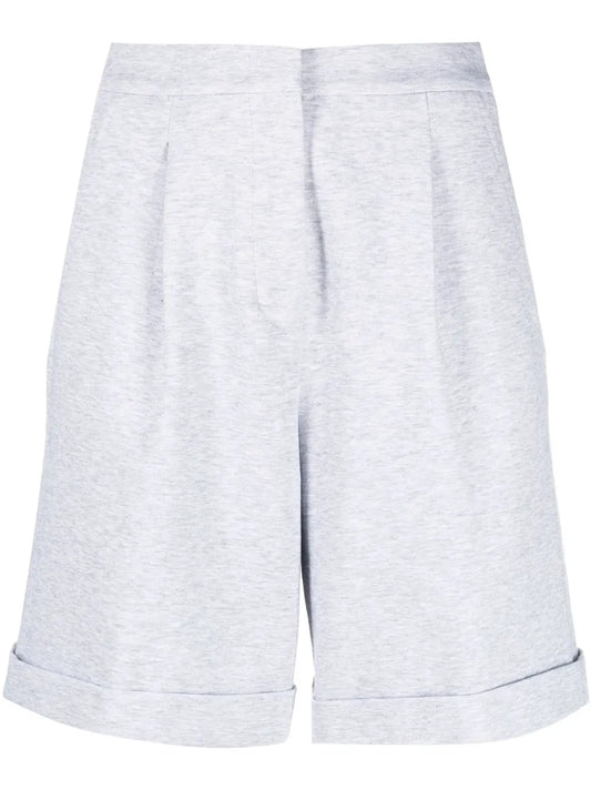 Straight-Leg Tailored Shorts