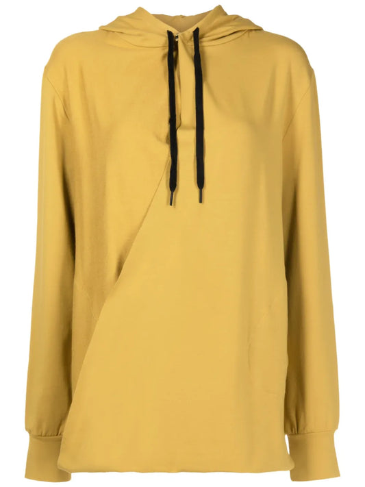 Long-Sleeved Cotton Hoodie