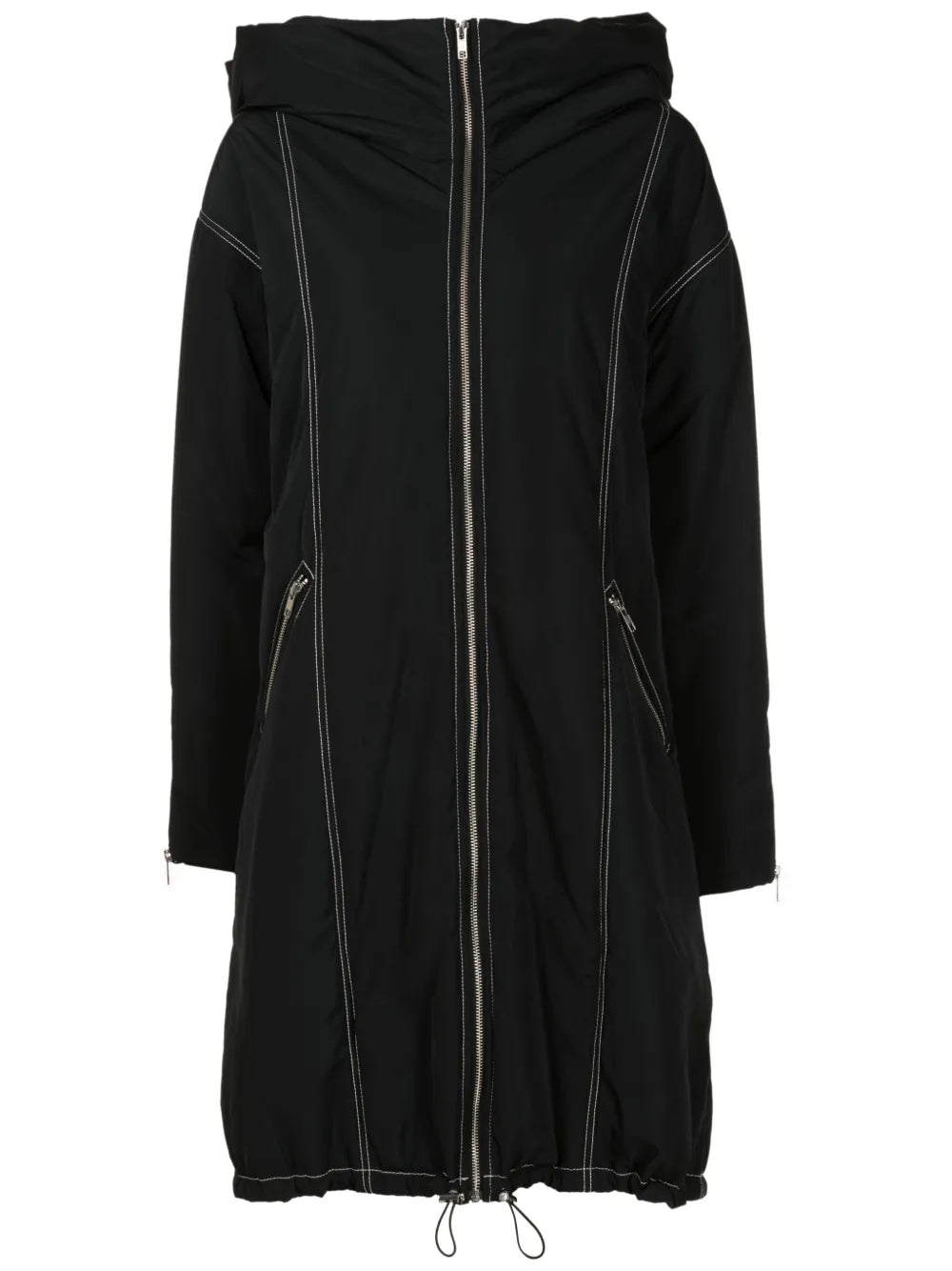 Hooded Zip-Up Padded Coat
