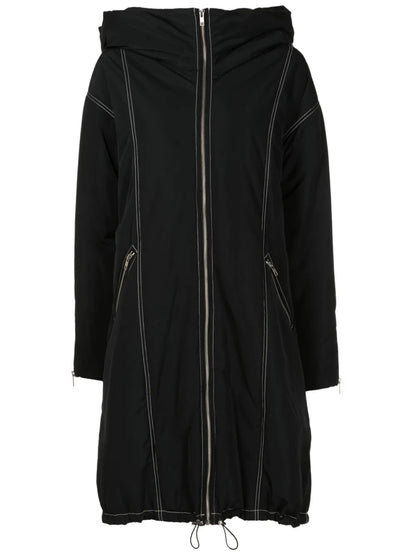 Hooded Zip-Up Padded Coat