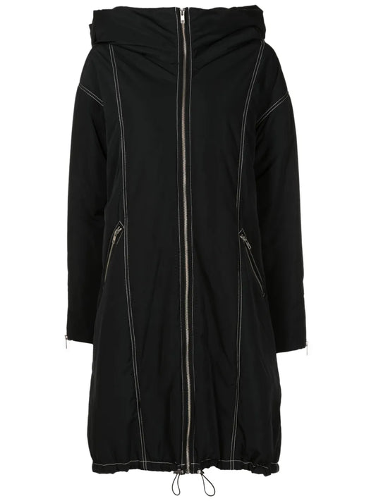Hooded Zip-Up Padded Coat
