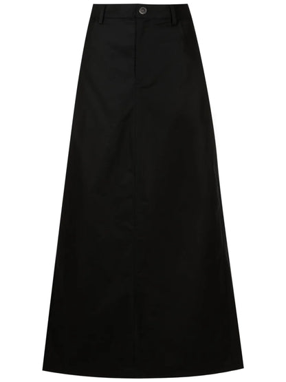 Evasé Cotton Skirt