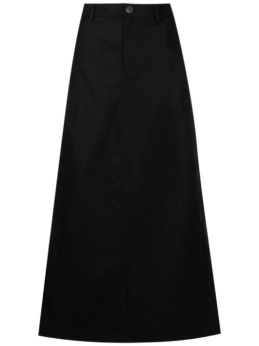 Evasé Cotton Skirt
