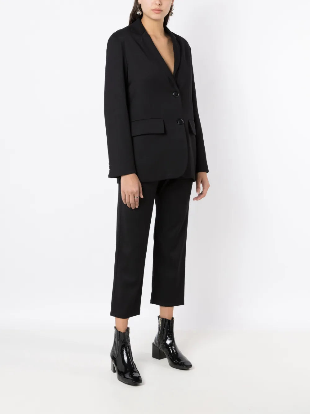 Oversized Single-Breasted Blazer