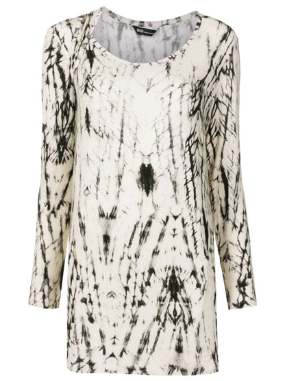 Abstract-Pattern Asymmetric-Design Top