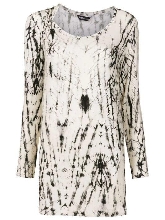 Abstract-Pattern Asymmetric-Design Top