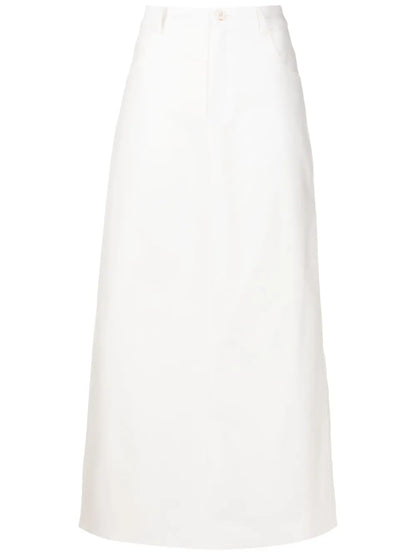 A-Line Straight-Cut Skirt