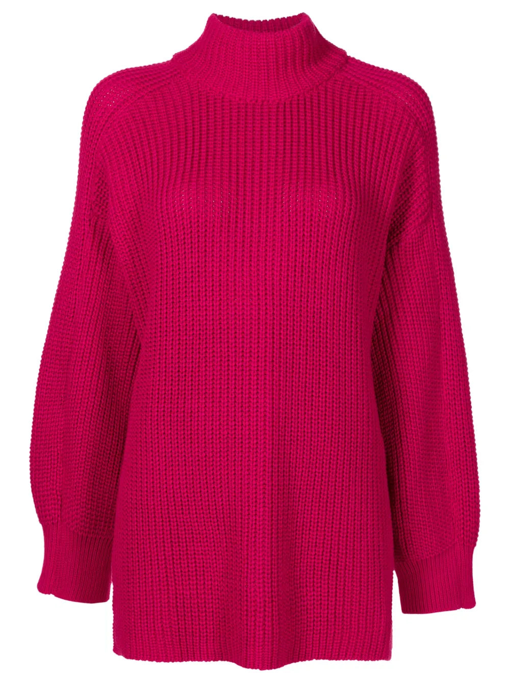 High-Neck Knitted Jumper