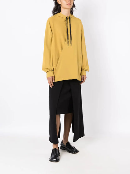 Front-Slit Detail Midi Skirt
