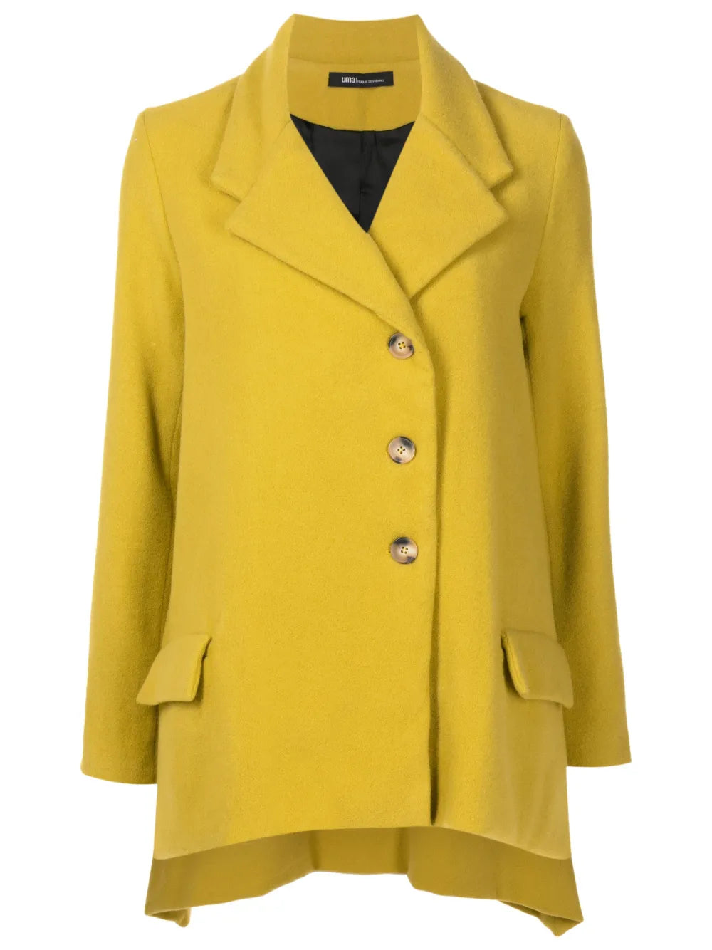 Asymmetric Wide-Lapels Blazer