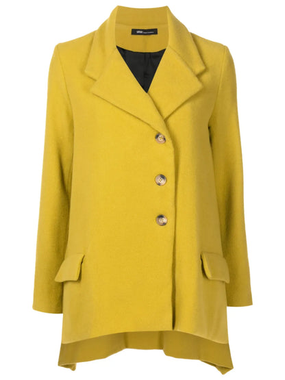 Asymmetric Wide-Lapels Blazer