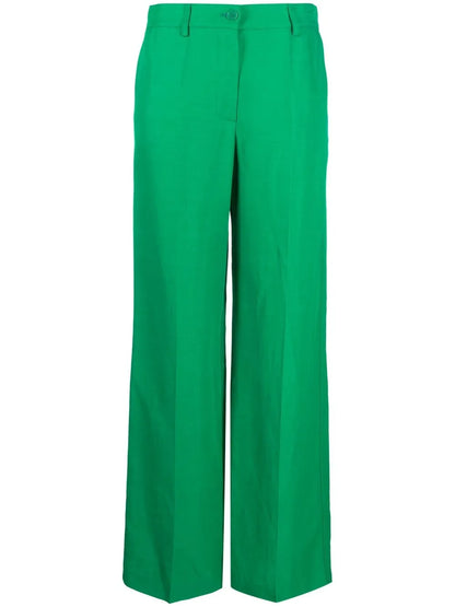 High-Rise Wide-Leg Trousers