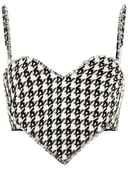 Heart-Shape Spaghetti-Strap Top