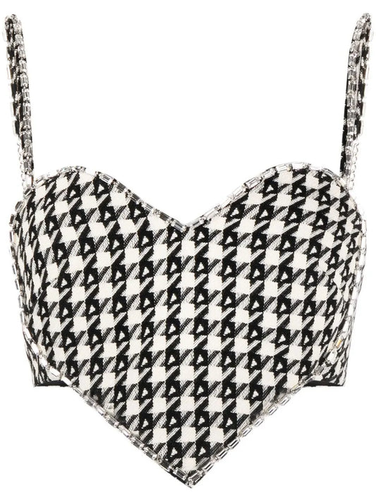 Heart-Shape Spaghetti-Strap Top