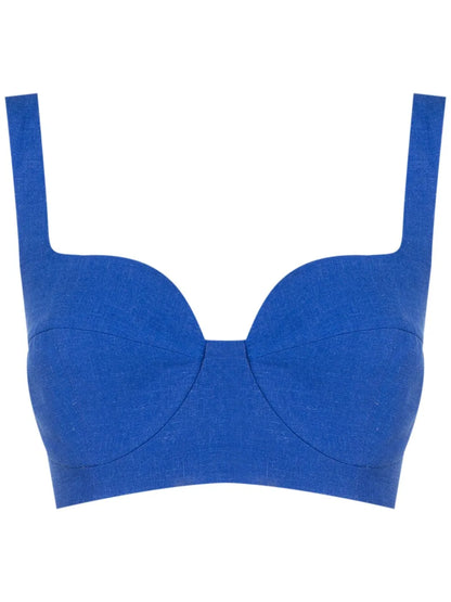 V-Neck Cropped Top