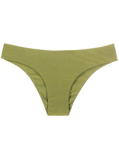 Satin-Finish Bikini Bottoms