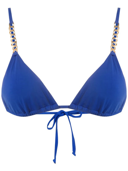 Chain-Link Triangle Bikini Top