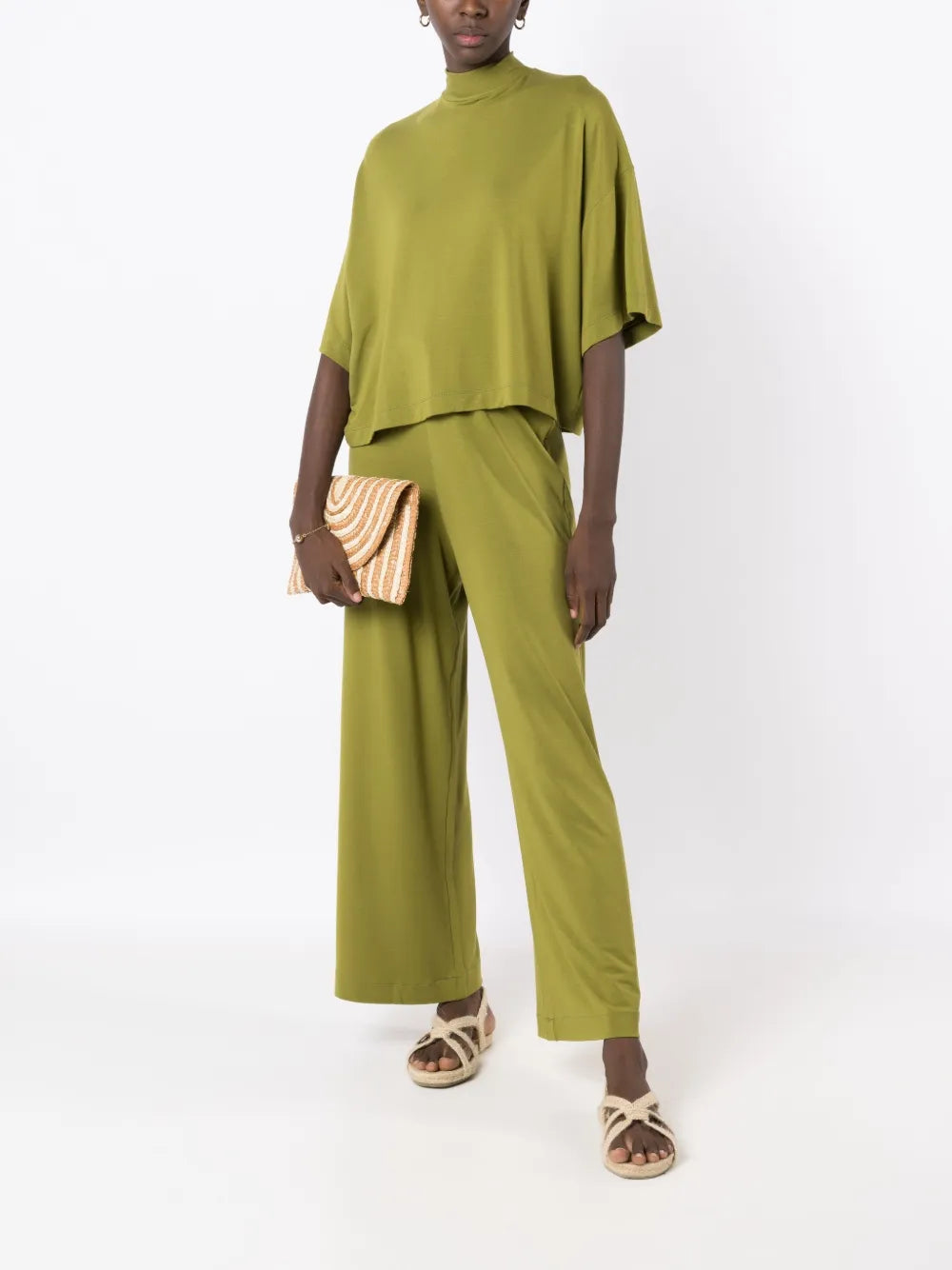 Slip-On Palazzo Pants