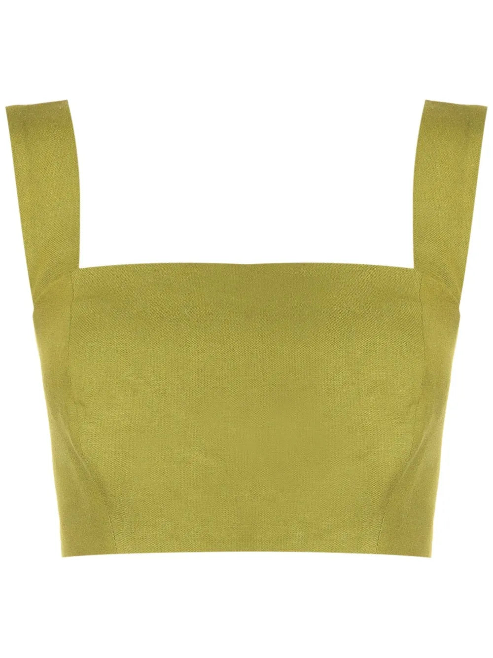 Square-Neck Cropped Top
