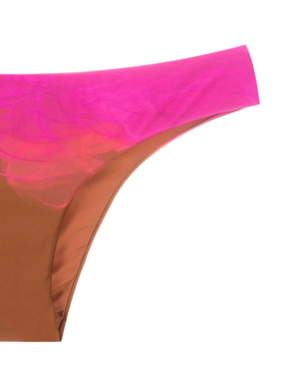 Athletic Abstract-Print Bikini Bottoms