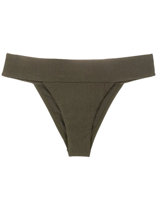 Shimmery Low-Rise Bikini Bottoms