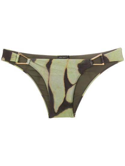 Camouflage Off-Shoulder Bikini Set