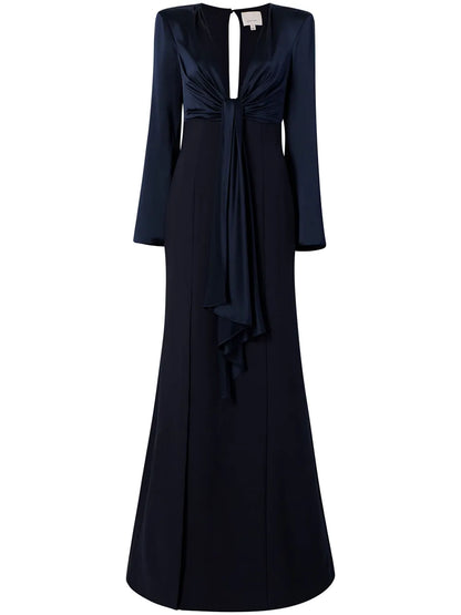 Julianne Knot-Detail Gown