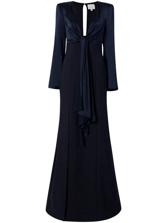 Julianne Knot-Detail Gown