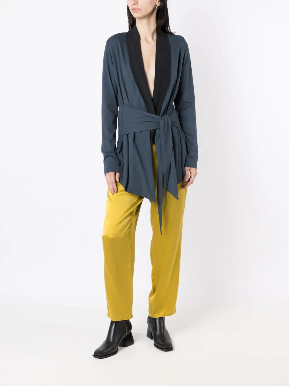 Tied-Waist Cardigan