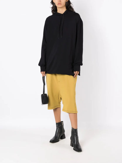 Cotton Long-Sleeved Hoodie