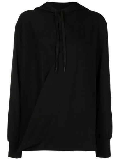 Cotton Long-Sleeved Hoodie