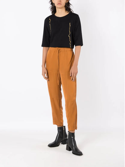 Pote Drawstring-Waistband Trousers
