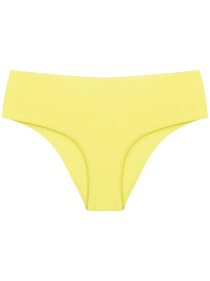Ribbed High-Waisted Bikini Bottoms